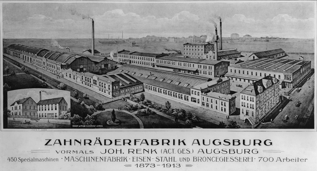 Umwandlung in Zahnräderfabrik Augsburg